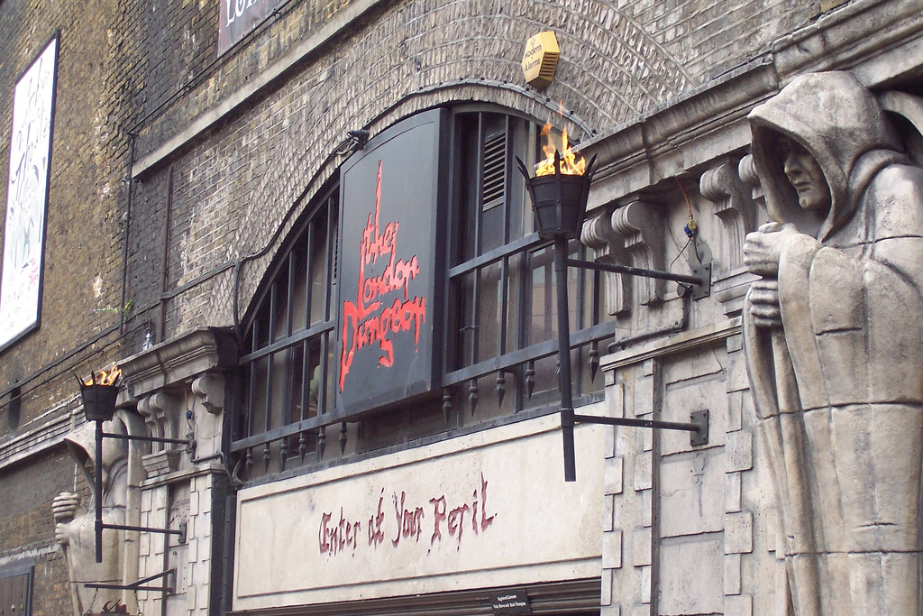 London dungeon фото