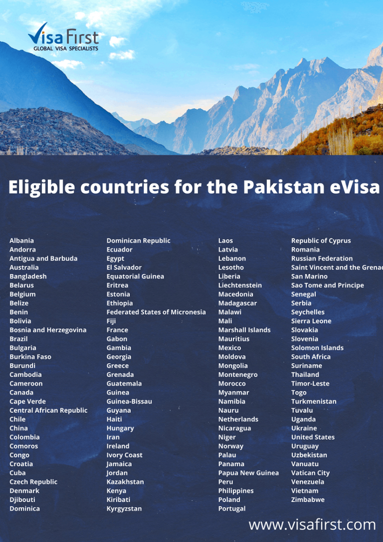 Pakistan EVisa Application Guide | Visa First Blog