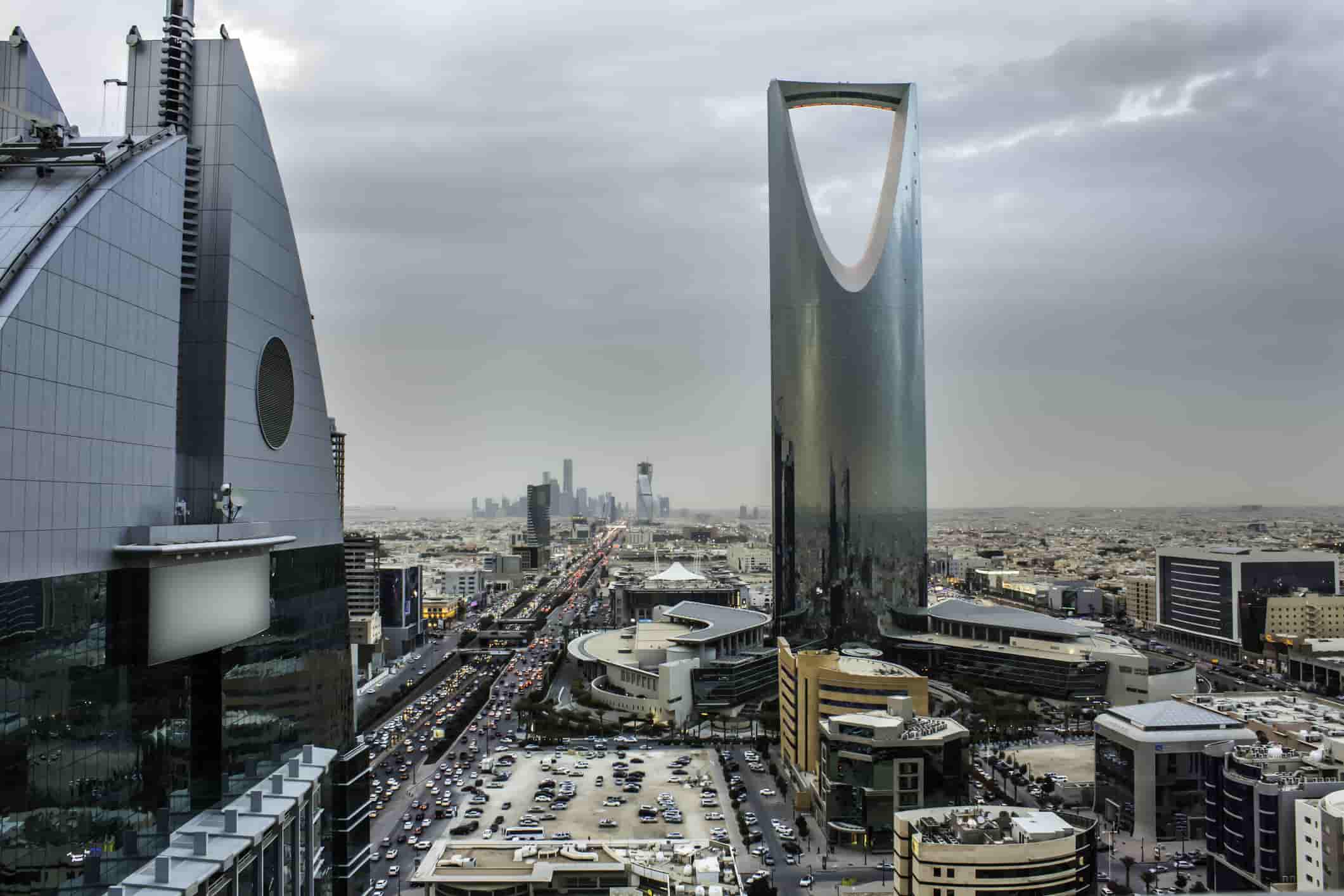 city buildings in Saudi Arabia